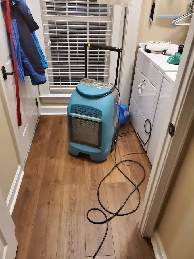 Commercial dehumidifier deployed for Flood Damage Cleanup in Canterbury